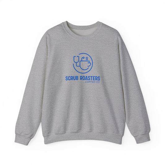 Scrub Roasters Coffee Co. Crewneck Sweater —  For Medical & Coffee Lovers